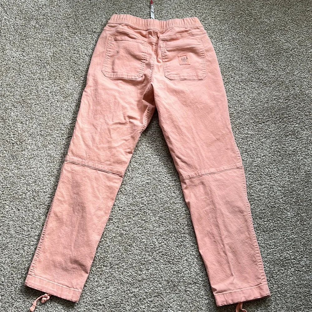 Women’s Drawstring Casual Pants - Peach Pink